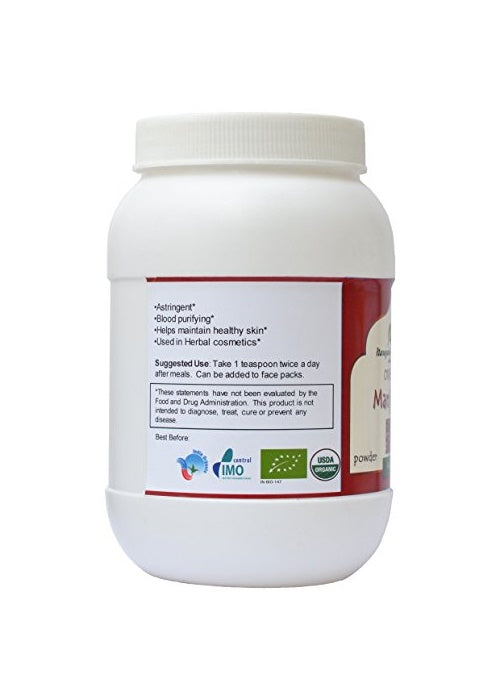 Narayani Naturals Organic Manjistha Powder