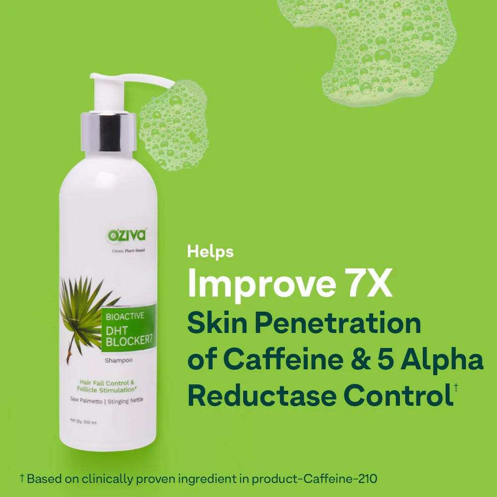 OZiva Bioactive DHT Blocker7 Shampoo