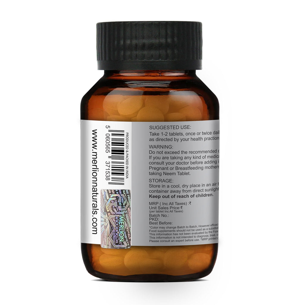 Merlion Naturals Neem 500mg Tablets