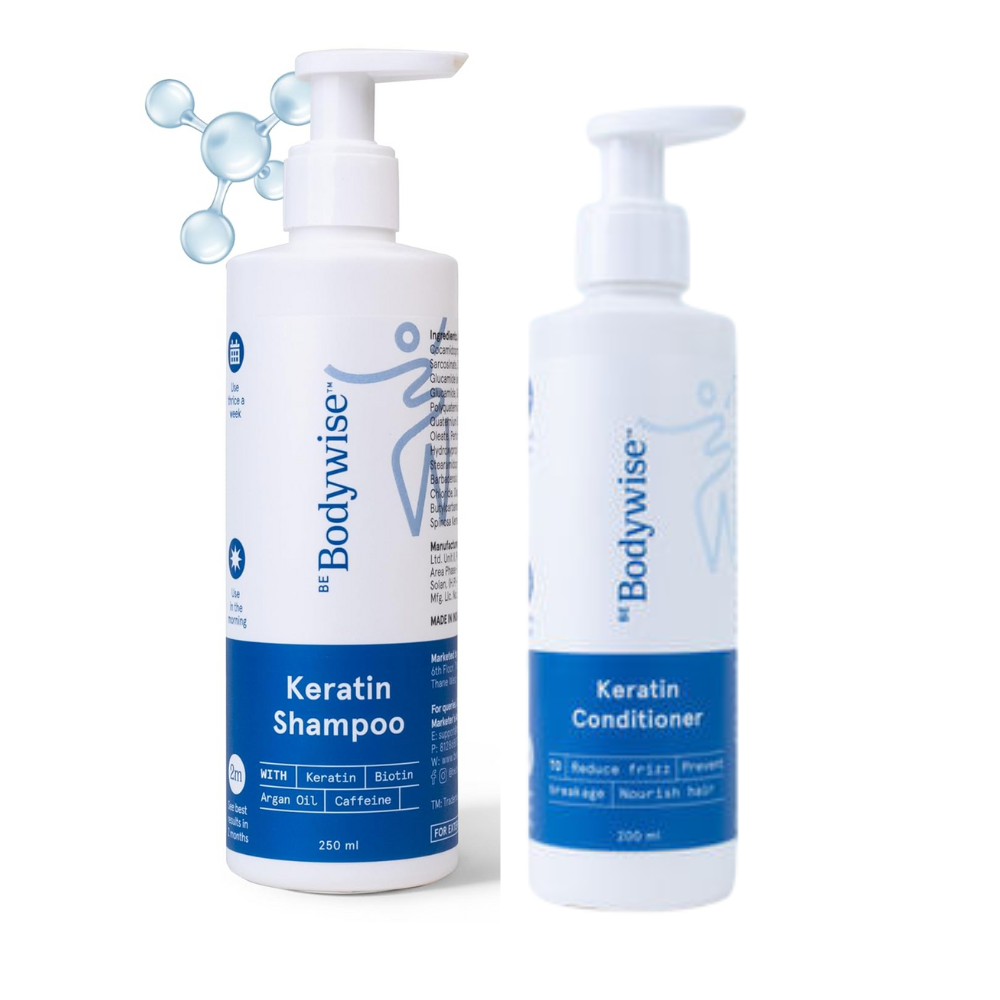 BeBodywise Keratin Shampoo and Conditioner