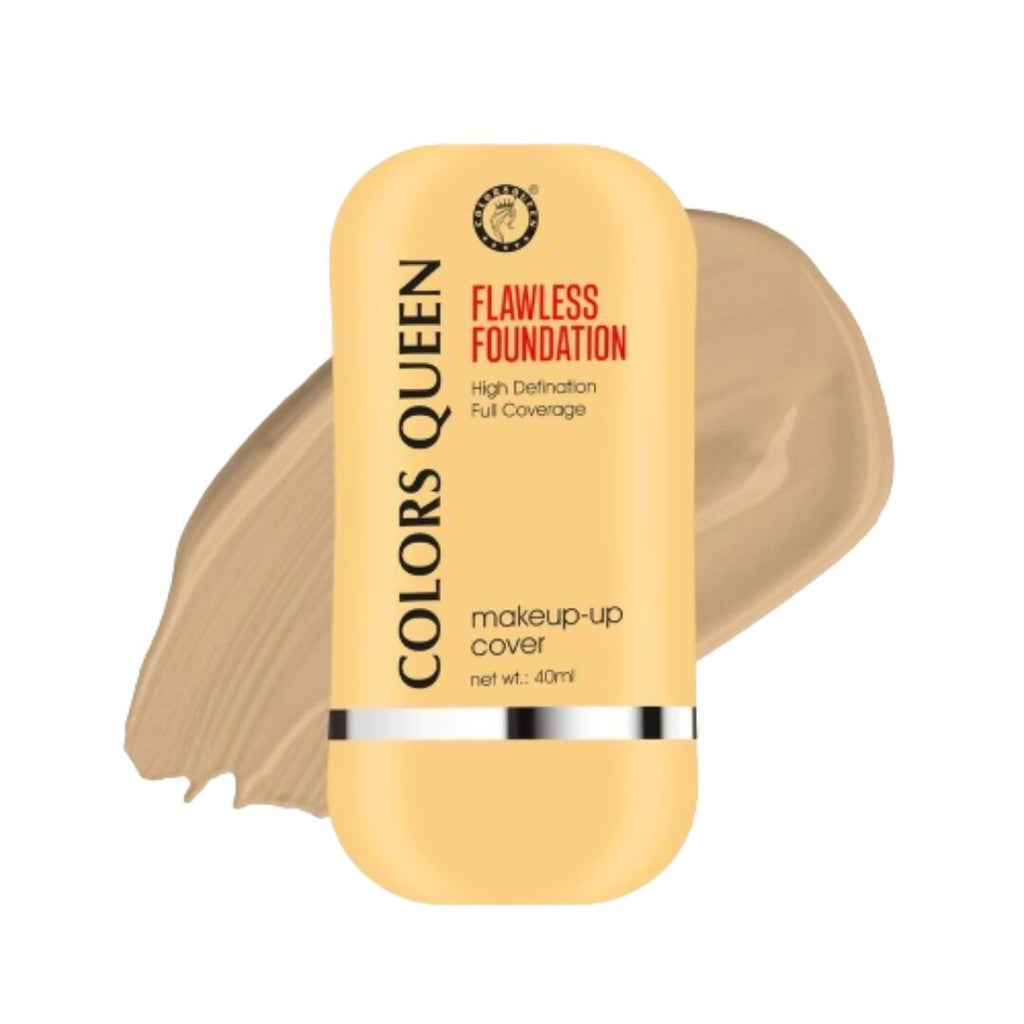 Colors Queen Flawless Foundation – 04 Natural Nude