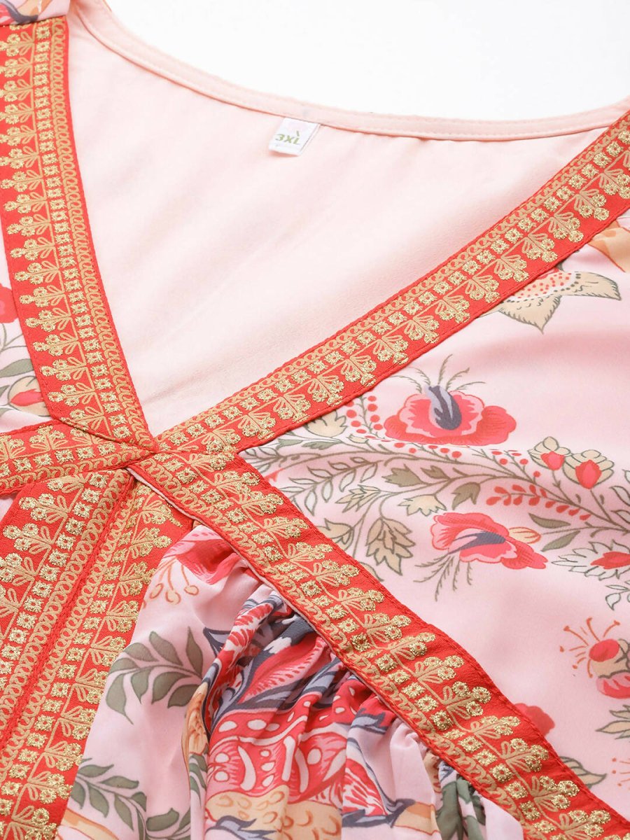 Ahalyaa Women's Traditional wear Kurta Set - Pink