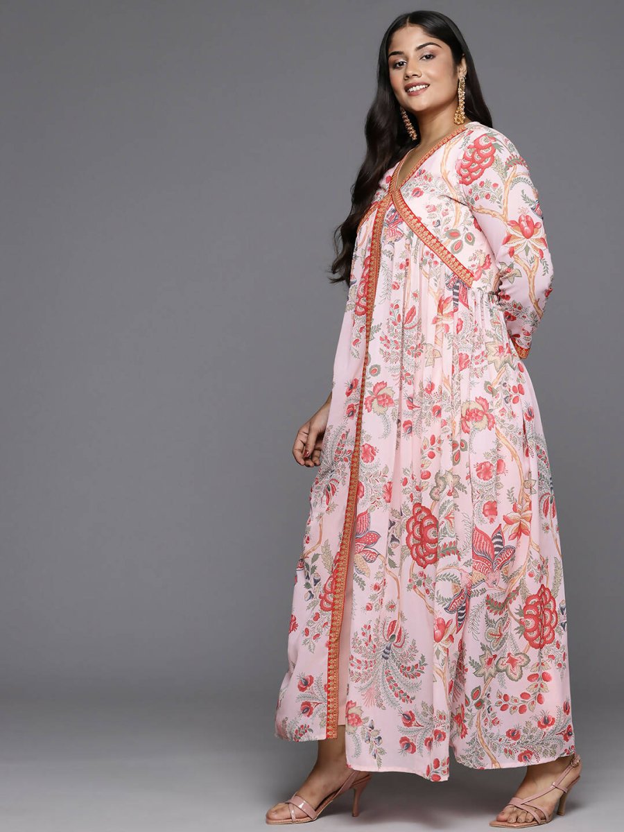 Ahalyaa Women's Traditional wear Kurta Set - Pink