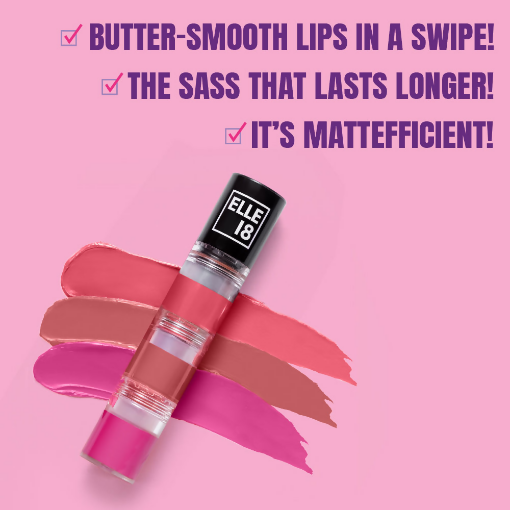 Elle 18 Lit Lip Stack Liquid Lipstick - After Party