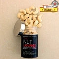 Pretty Rudraksha Rakhi And Cashew Jar