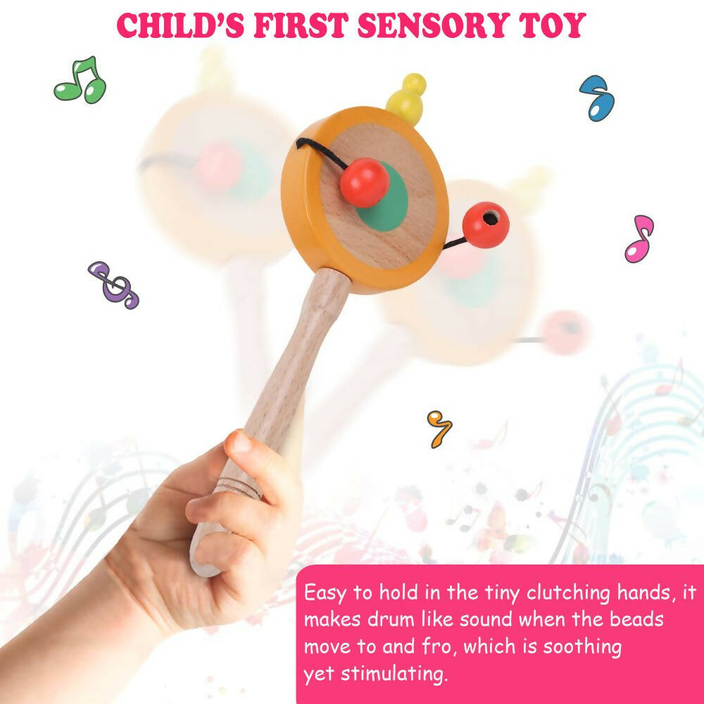 Matoyi Fishy Foo?Baby Rattle & Neem Teether Combo