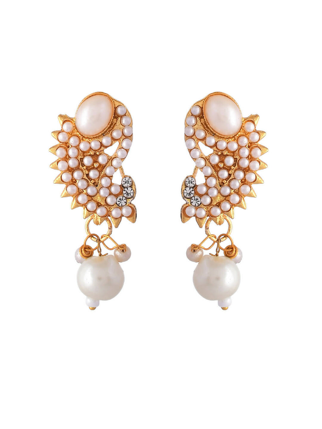 VOJ Women Gold Color stainless steel Jewellery Set
