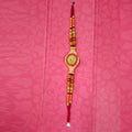 Yellow & Red Design Rakhi