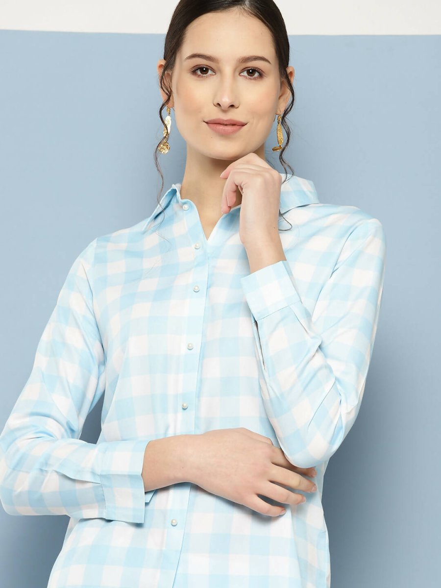 Ahalyaa Womens Co-ords - Blue