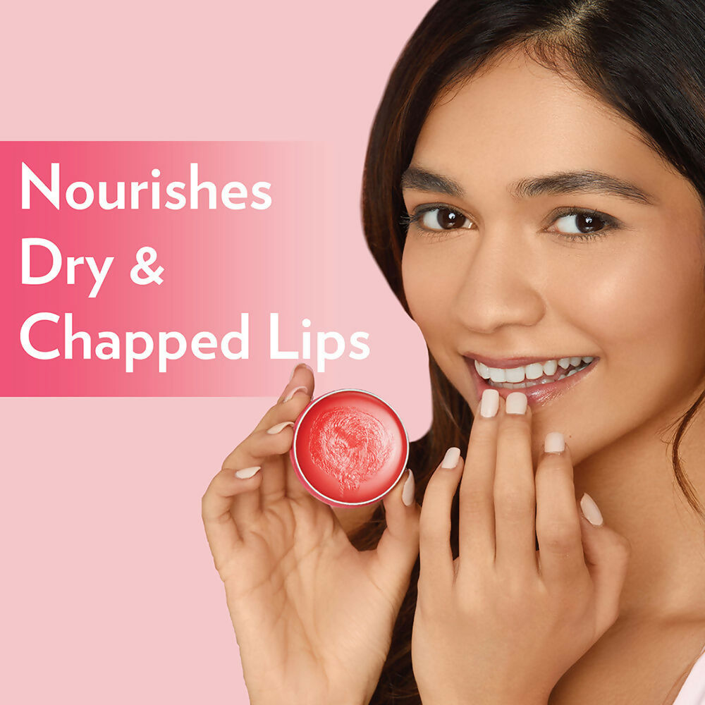 Vaseline Cocoa Glow Lotion With Rosy Lip Tin For Glowing Skin & Sheer Pink Tint