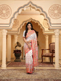 Shree Shyam Fashion Linen Cotton(Woven Work) Multicolour Saree