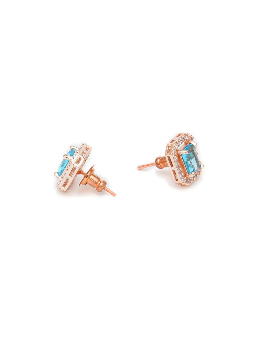 stone stud (sky blue) - Ruby Raang