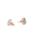 stone stud (sky blue) - Ruby Raang