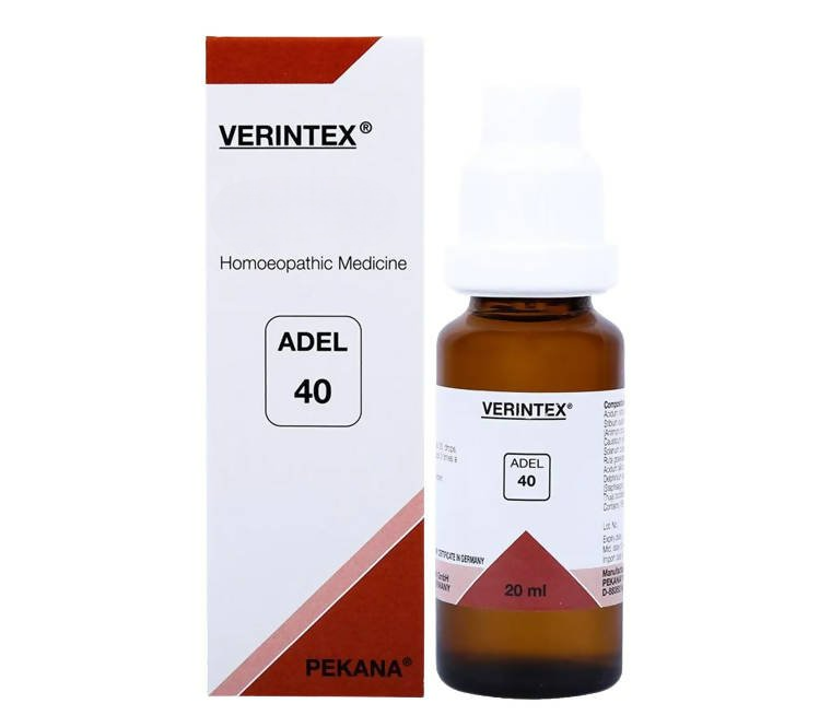 Adel Homeopathy 40 Verintex Drops