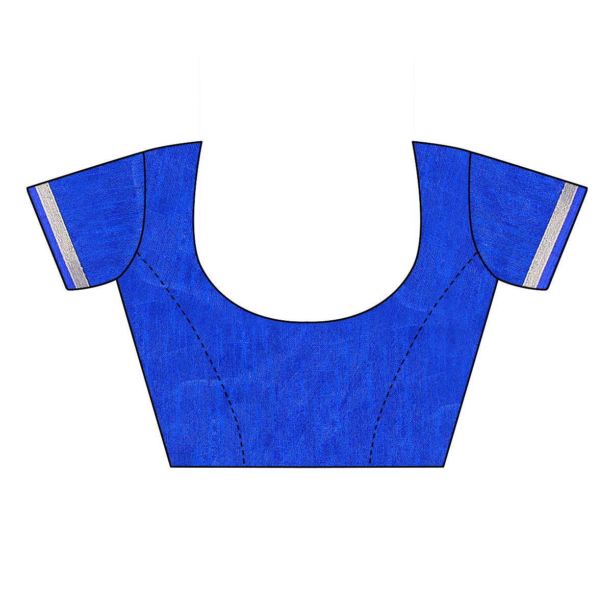 Vamika Ethnic Fire Rama Printed With Lace Saree