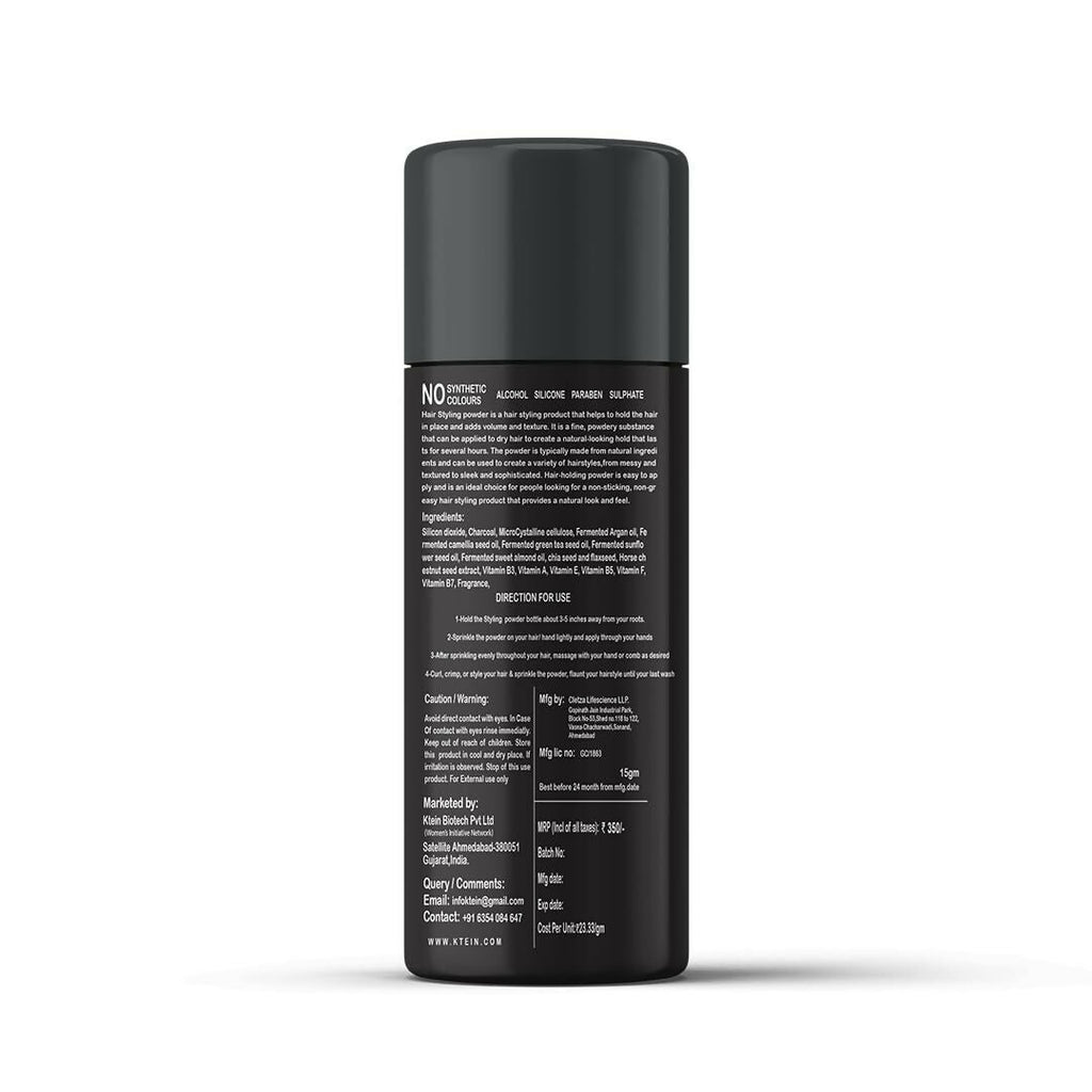 Ktein Natural Hair Styling Powder for Man Only