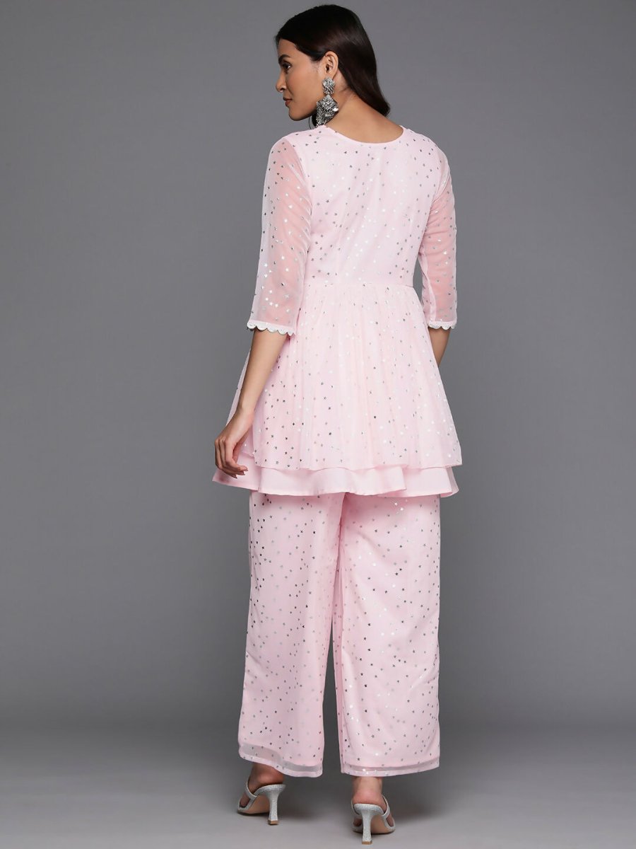 Ahalyaa Women's Traditional Wear Co-ods - Pink