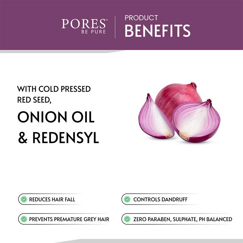 Pores Be Pure Onion Shampoo