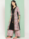 Ahalyaa Women's Traditional wear Kurta Set - Black