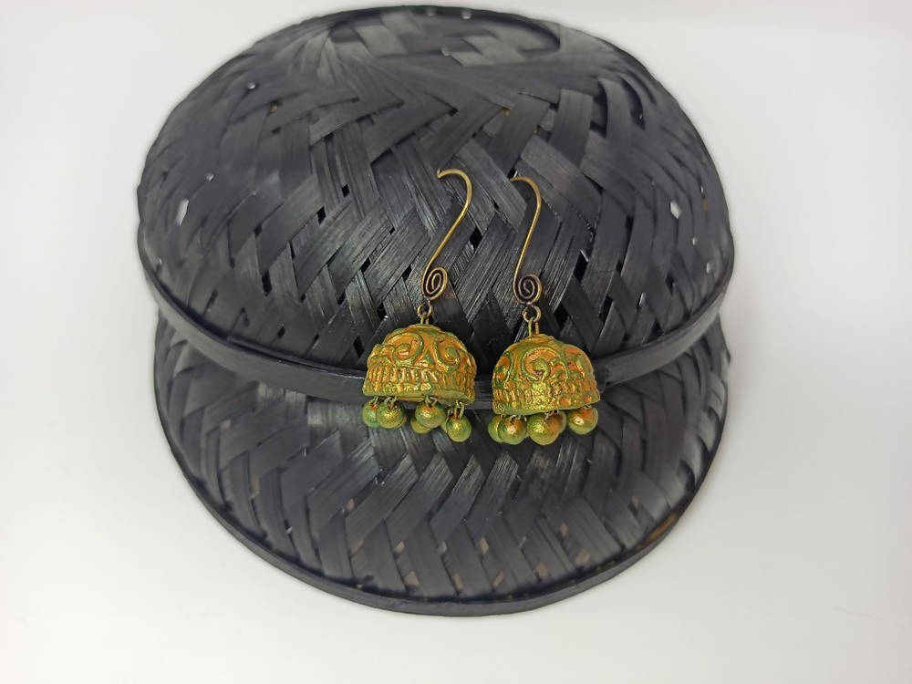 Terracotta Hanging Jhumkas