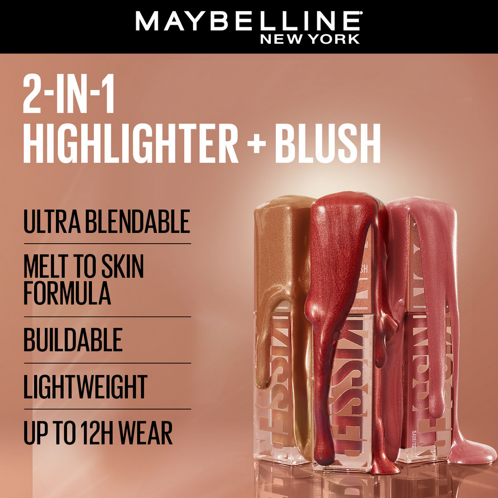 Maybelline New York Sunkisser Highlighter + Blush - Shades On