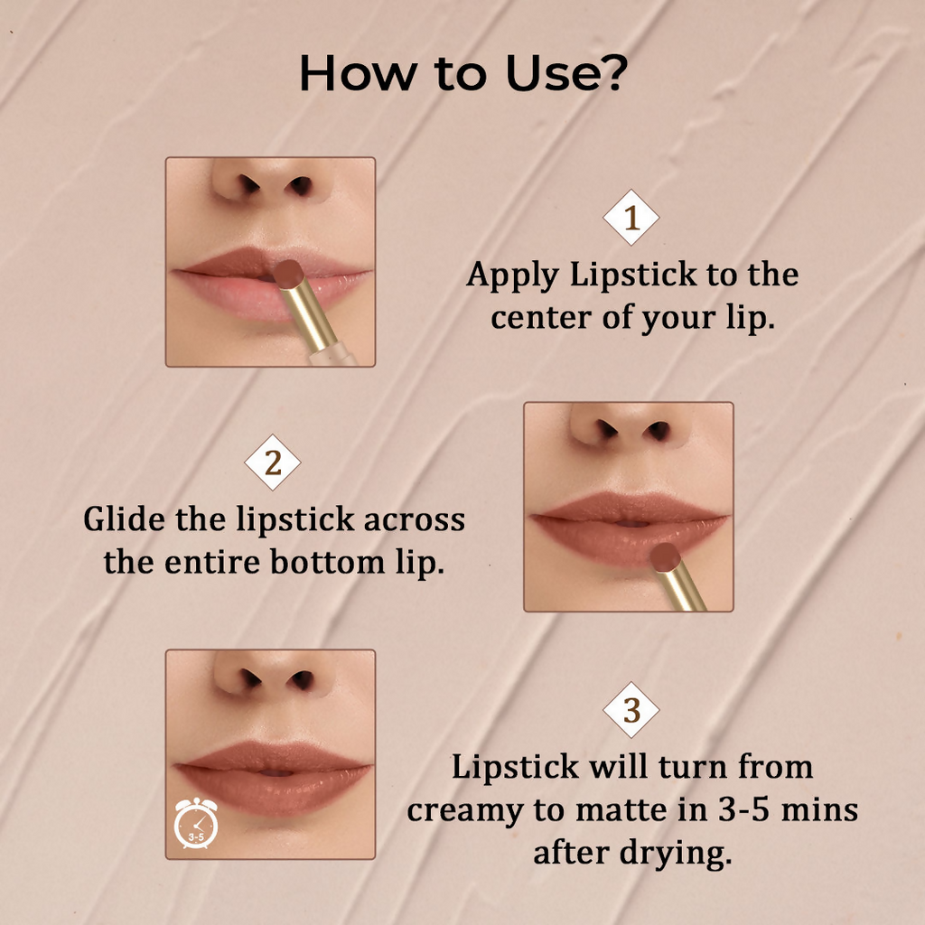 The Natural Wash Silky Matte Fusion Longstay Bullet Lipstick - Cosmic Pink