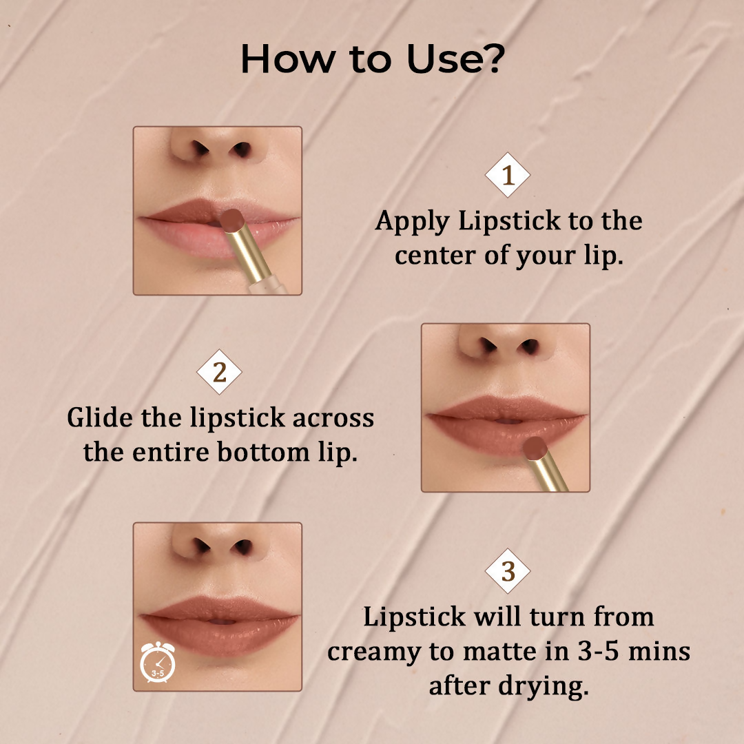 The Natural Wash Silky Matte Fusion Longstay Bullet Lipstick - Cosmic Pink