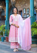 Juniper Baby Pink Women's Kurta Set
