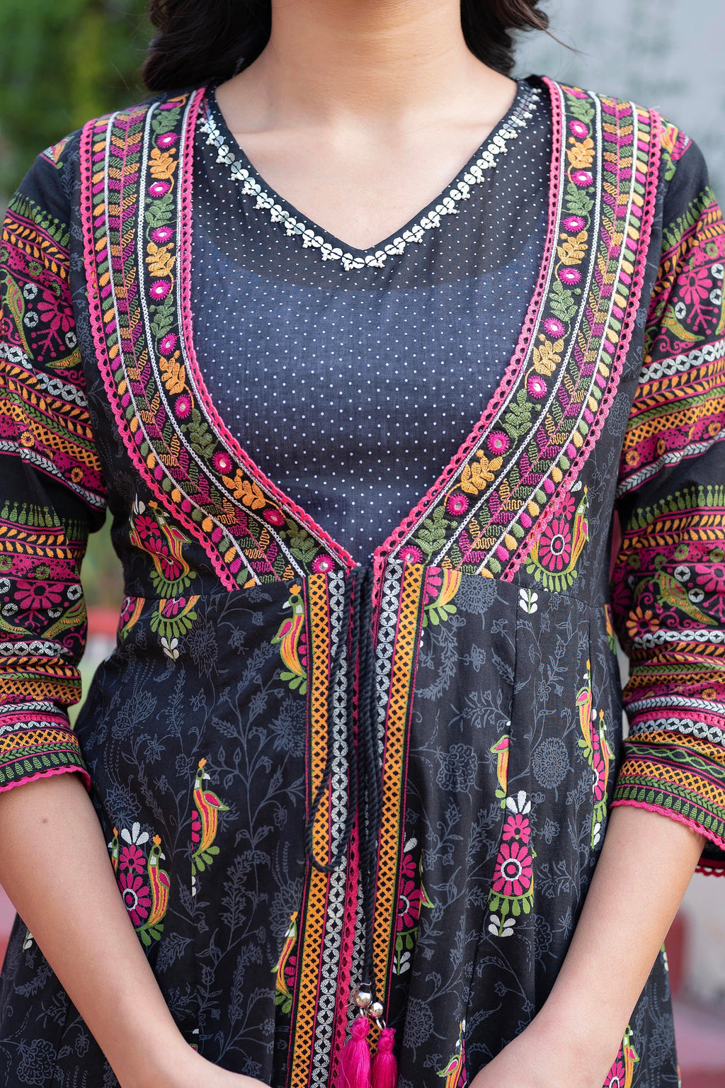 Juniper Women Printed Floral Fit & Flared Dress