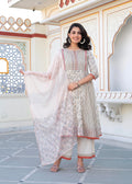 Juniper Women Printed Kurta And Palazzo Set