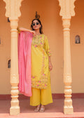 Juniper Floral Printed Lime Kurta Set