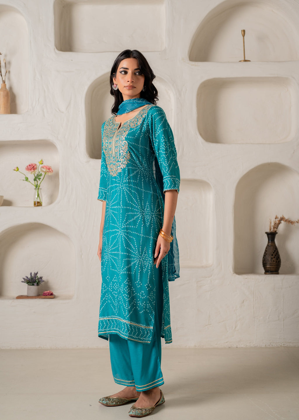 Juniper Turquoise Tie-Dream Ensemble