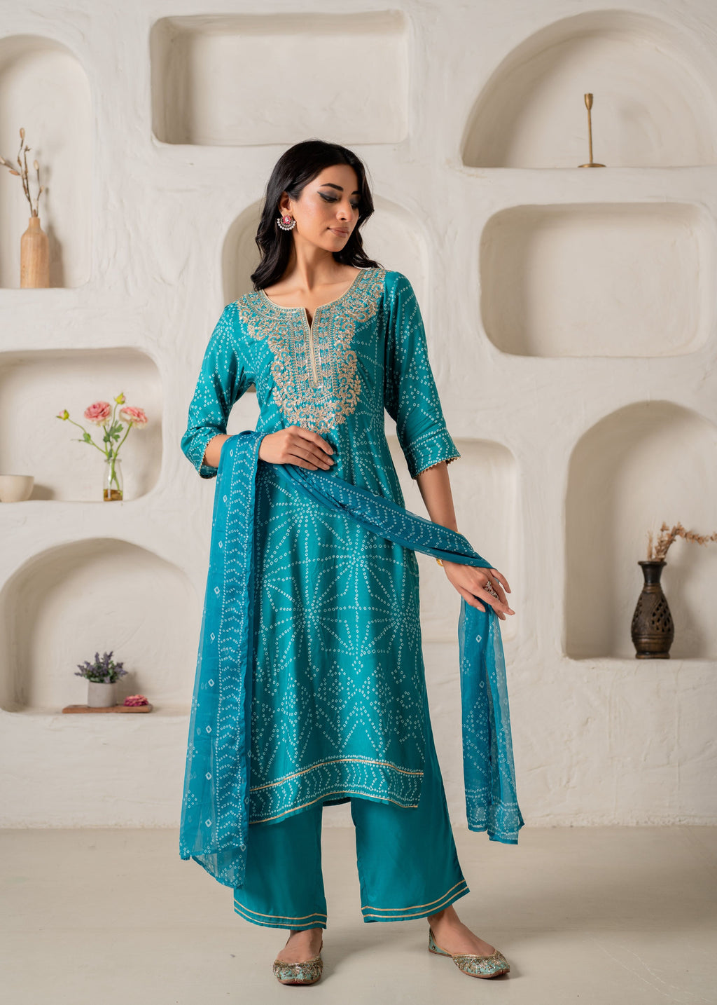 Juniper Turquoise Tie-Dream Ensemble