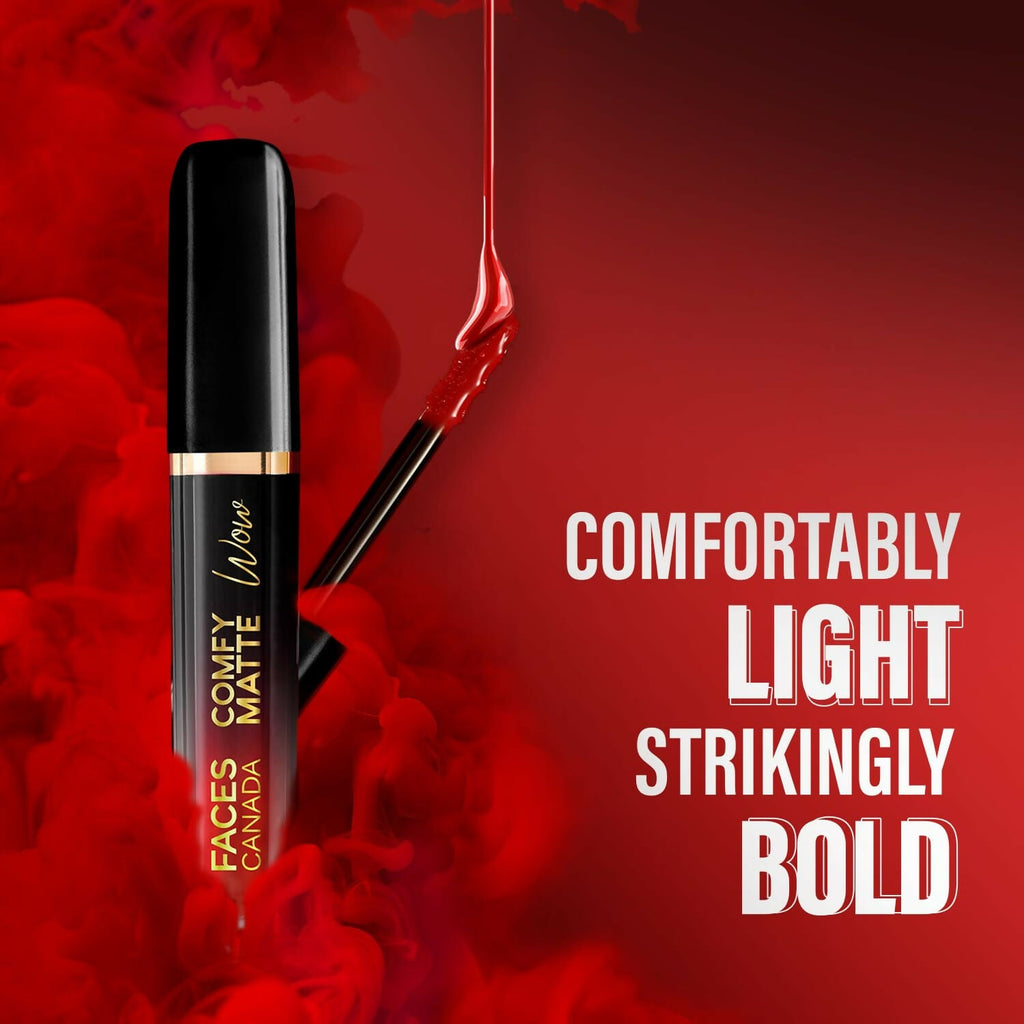 Faces Canada Comfy Matte Wow Liquid Lipstick - Choco Couture 01