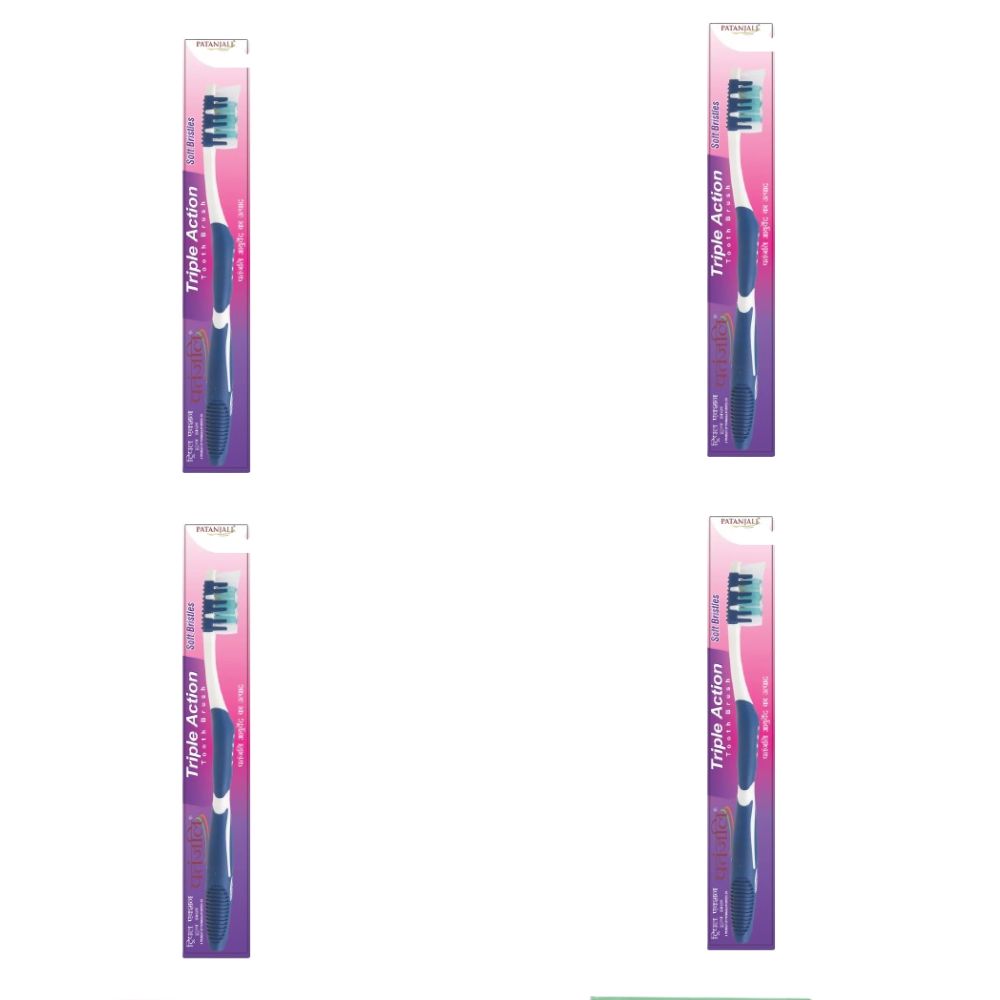Patanjali Triple Action Tooth Brush