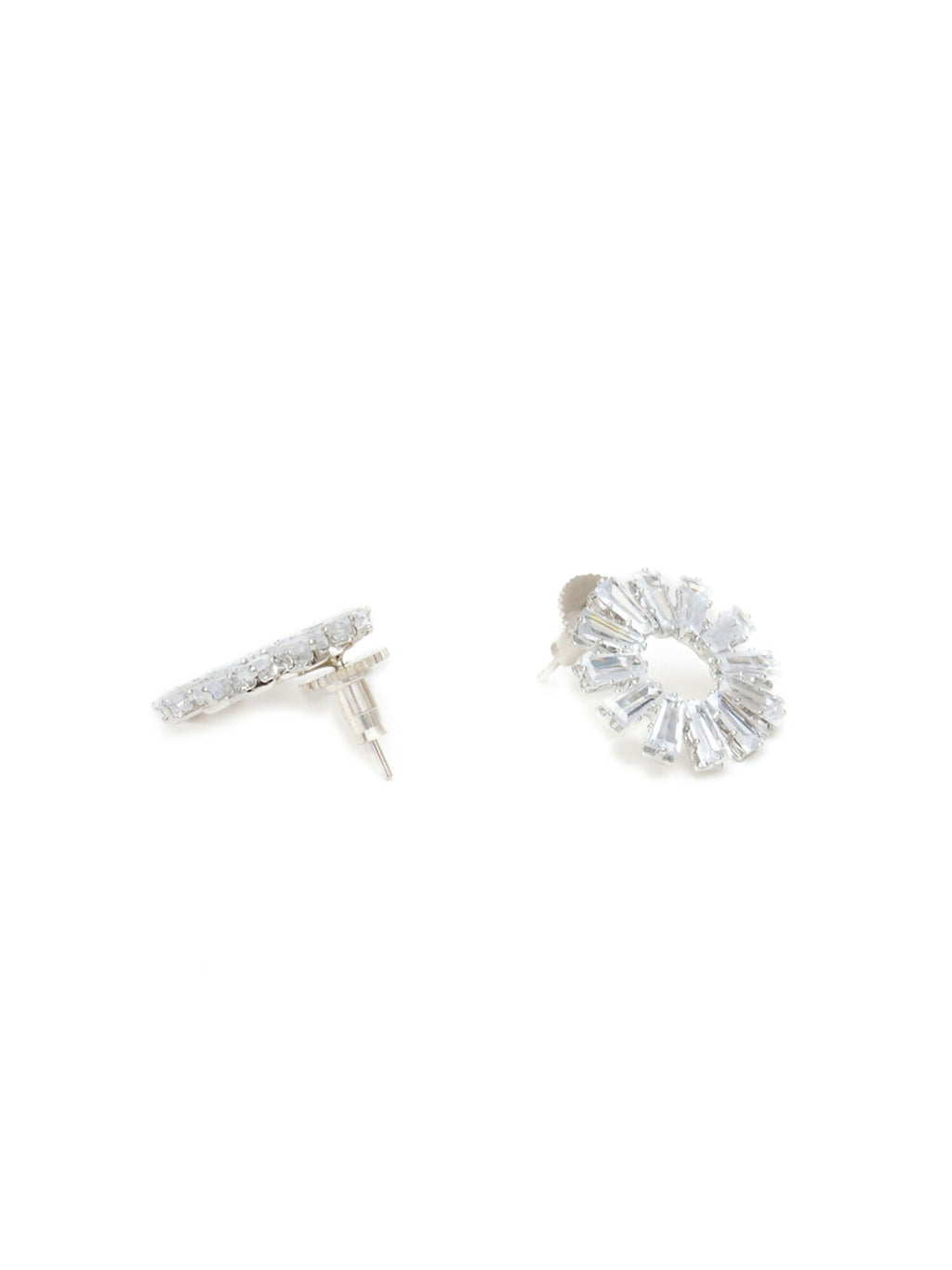 stone stud (white) - Ruby Raang