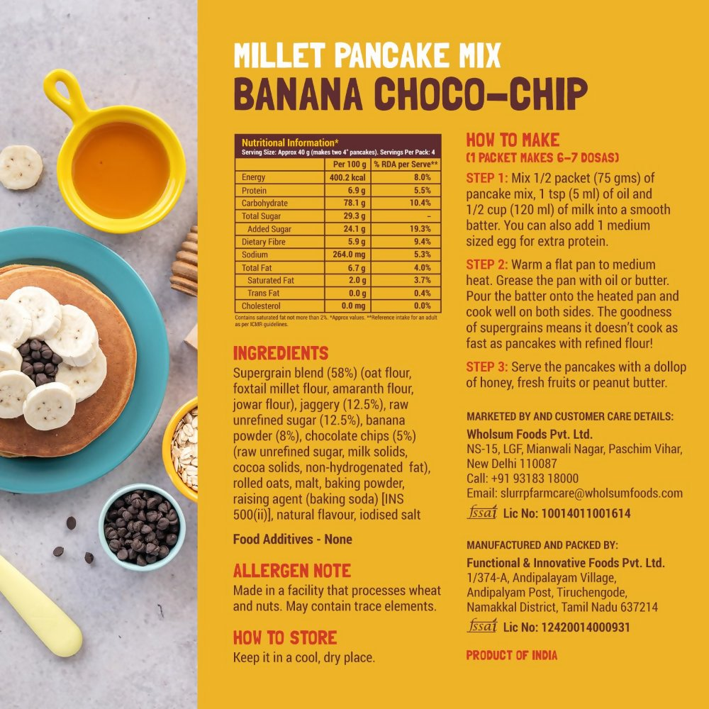 Slurrp Farm Healthy Pancake Lovers Combo