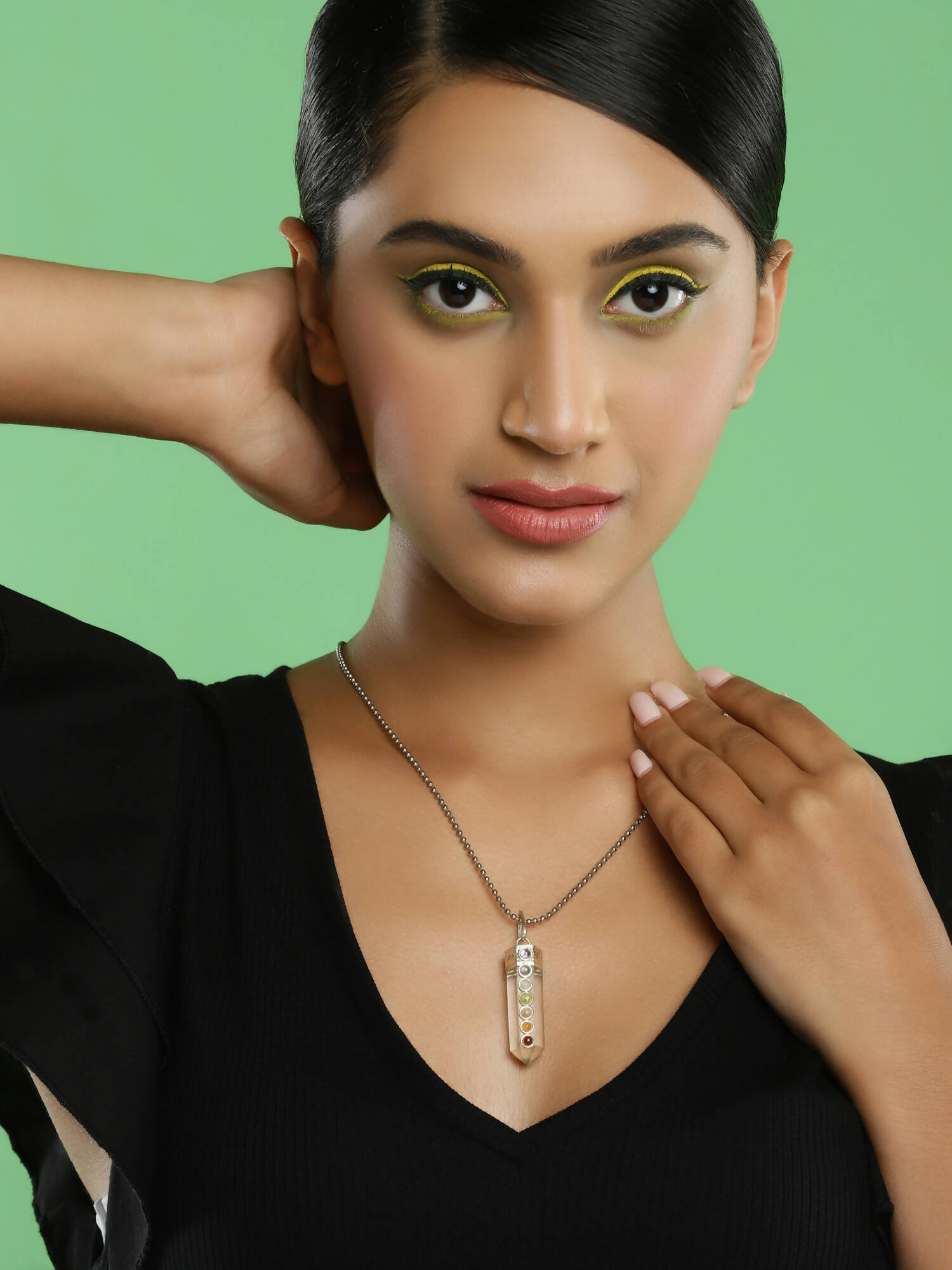 Women's Silver-Plated Chain - Ruby Raang