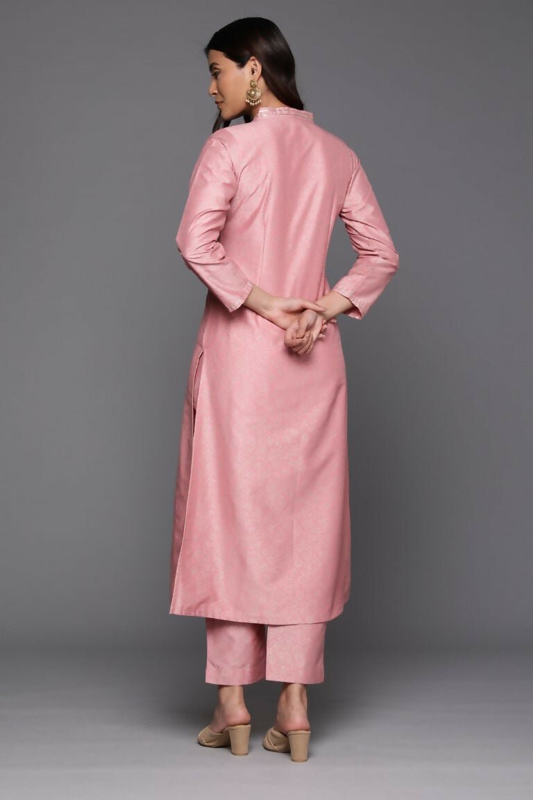 Ahalyaa Women's Traditional wear Kurta Set - Pink