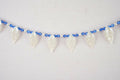 Kundan HandiKrafts White Leaf Beats Thoranna