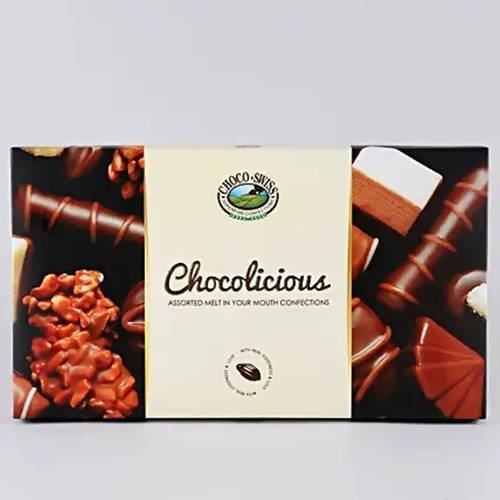 Premium Beads Rakhi & Choco Swiss Chocolicious Box
