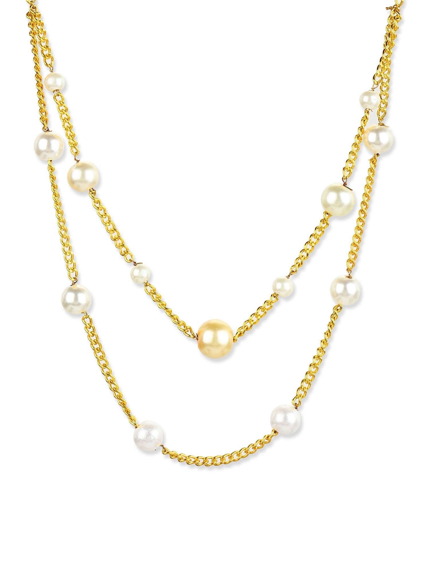 Women's Gold-Polished Chain - Ruby Raang