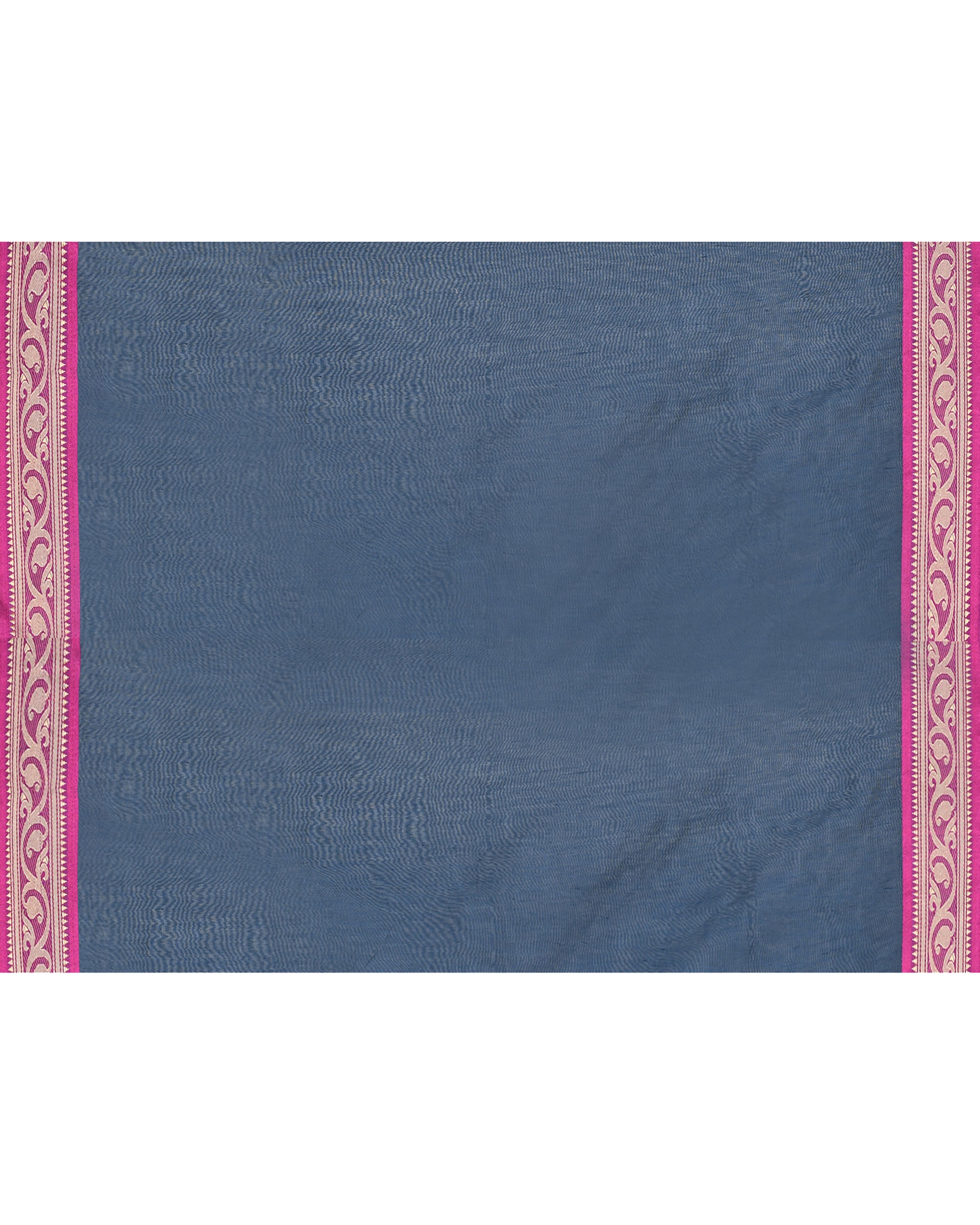 Piyari Fashion Women`s Cotton Silk Charcoal Handloom Saree With Blouse