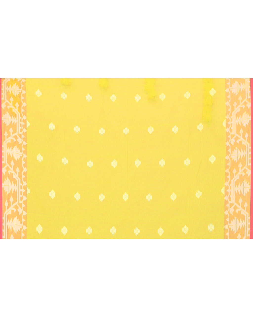Piyari Fashion Women's Lime Resham Silk Jamdani Saree