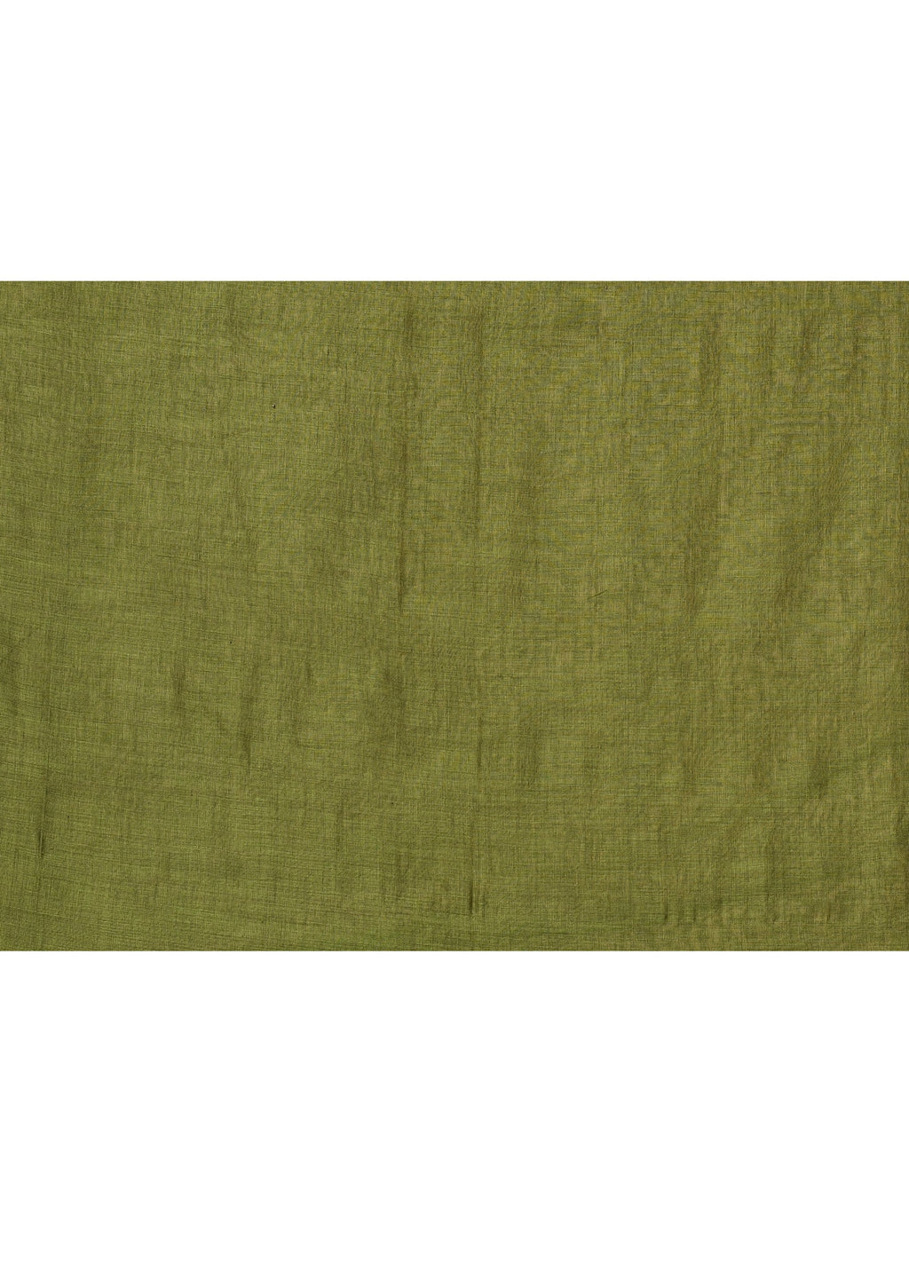Piyari Fashion Women`s Cotton Handloom Moss Green Sequin Saree With Blouse