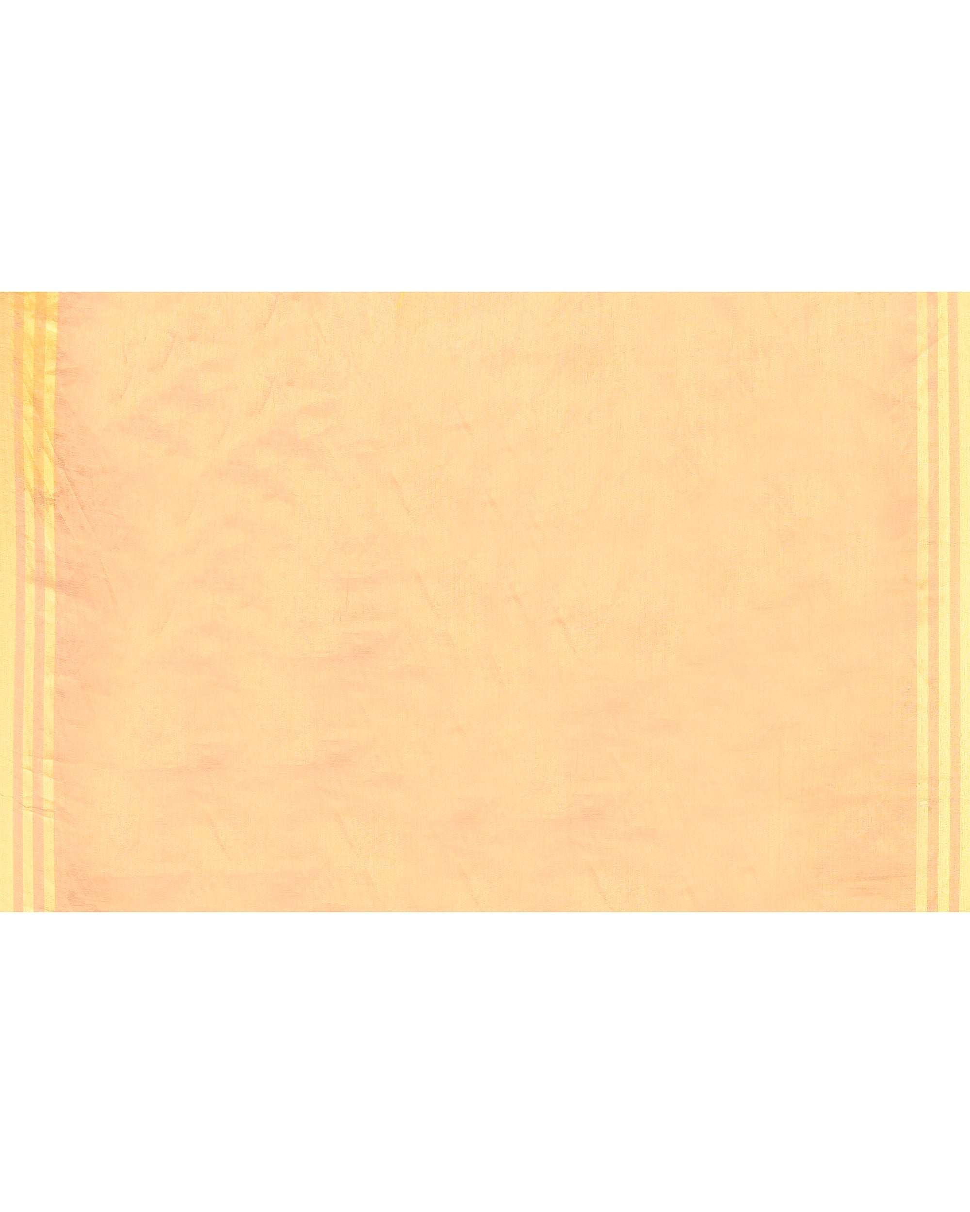 Piyari Fashion Women's Beige Zari Cotton Handloom Tissue Saree