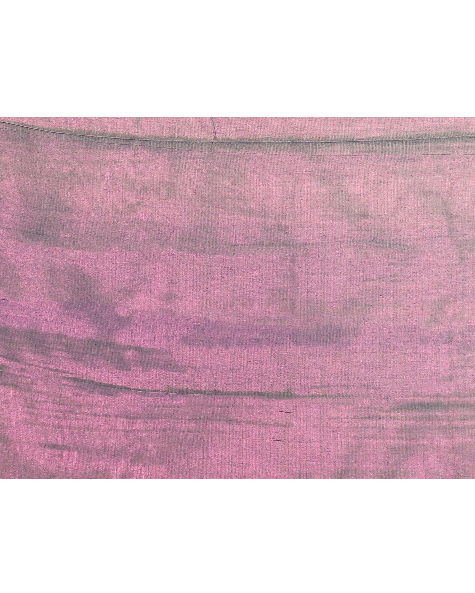 Piyari Fashion Women's Violet Zari Cotton Tissue Sequin Saree