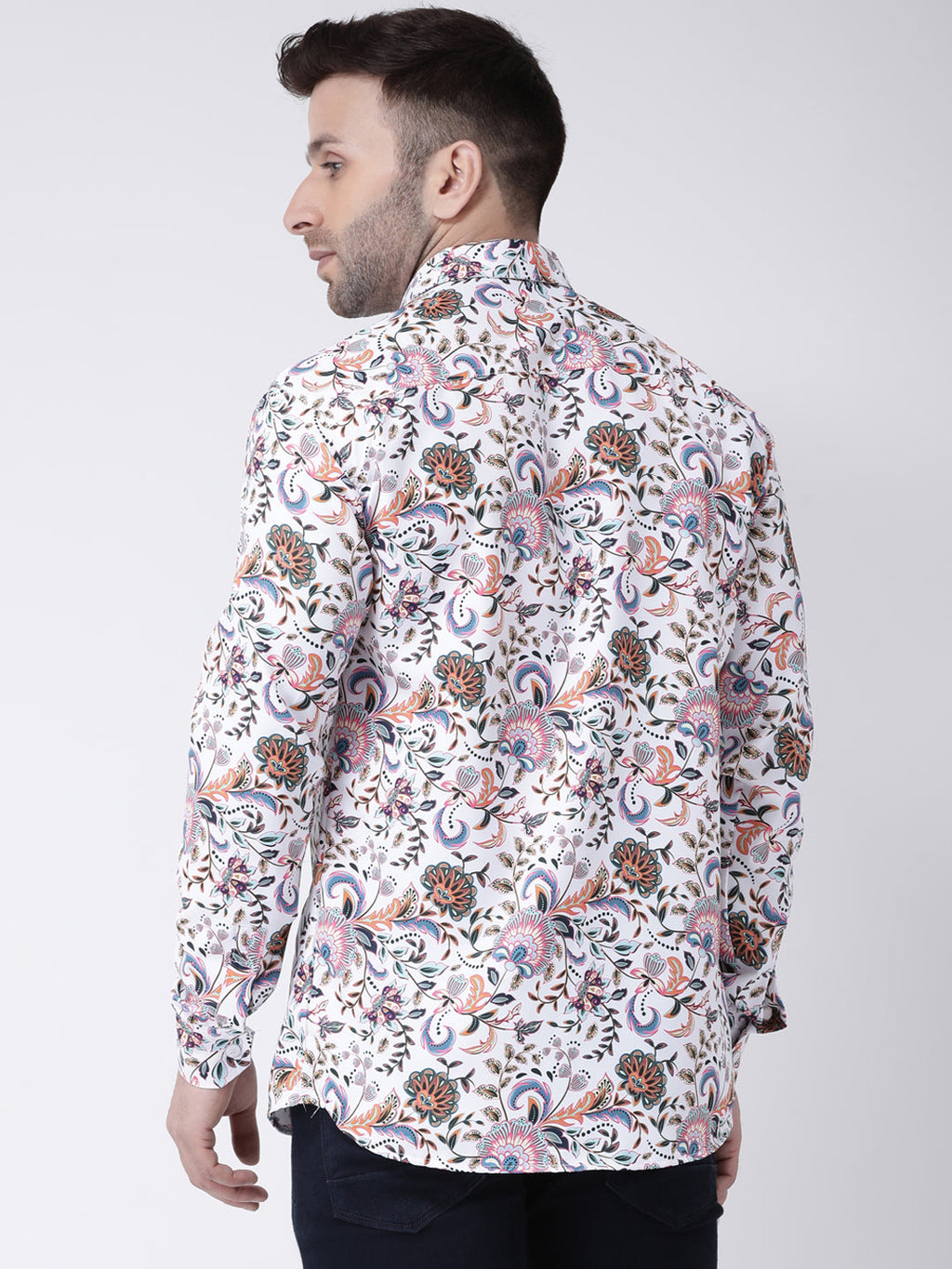 RIAG Multi color Men's Full Sleeves Printed Shirt
