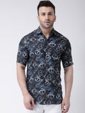 RIAG Multi color Men's Half Sleeves Printed Shirt