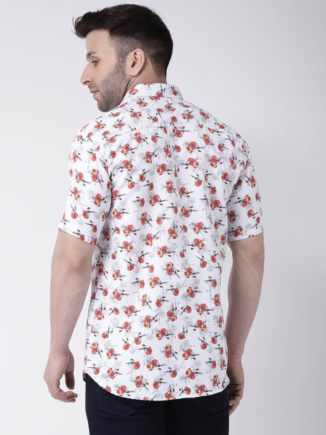 RIAG Multi color Men's Half Sleeves Printed Shirt
